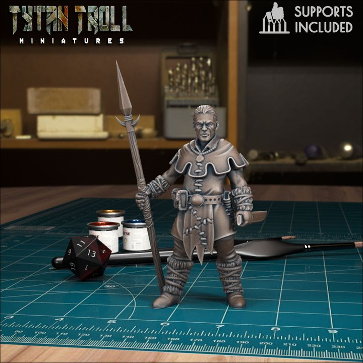 Hunter 03 by Tytan Troll Miniatures