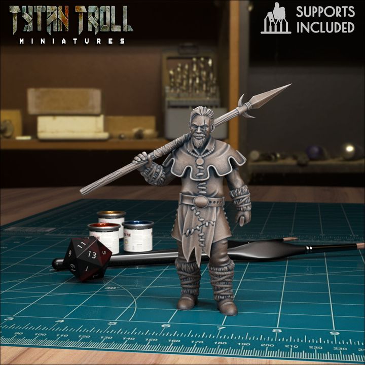 Hunter 04 by Tytan Troll Miniatures