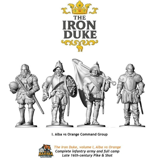 THE IRON DUKE, VOL I: ALBA VS ORANGE, I. ALBA VS ORANGE COMMAND GROUP
