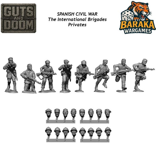 SCW: The International brigades by Baraka Wargames and Miniatures