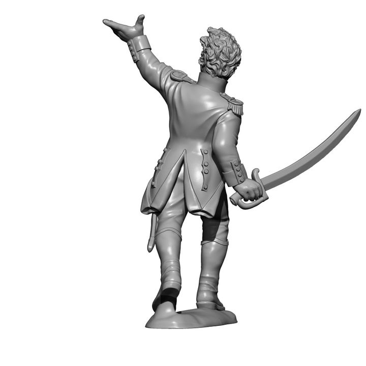 1808 Madrid uprising hero spanish infantry lieutenant Jacinto Ruíz by Baraka Wargames and Miniatures