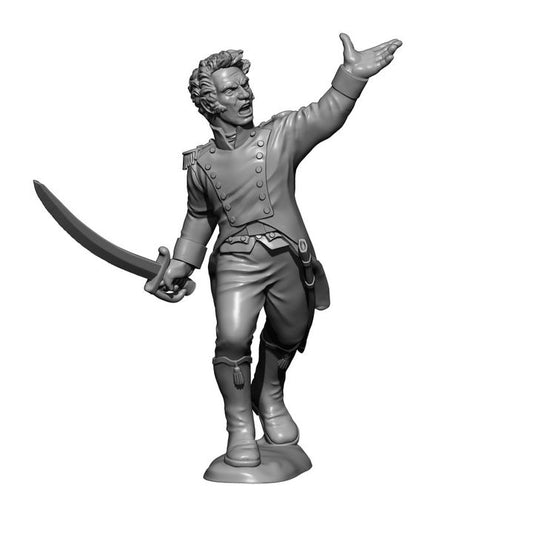 1808 Madrid uprising hero spanish infantry lieutenant Jacinto Ruíz by Baraka Wargames and Miniatures