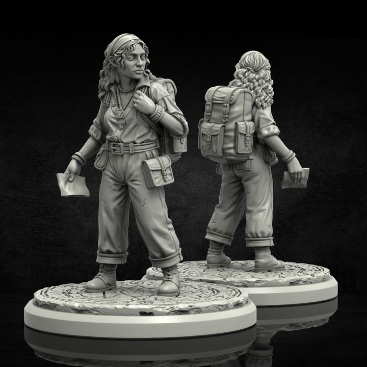 The Intrepid Archaeologist by Adaevy Creations