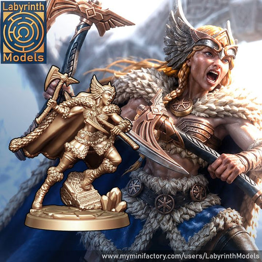 Valkyrie Berserkers Command Group by Labyrinth Models