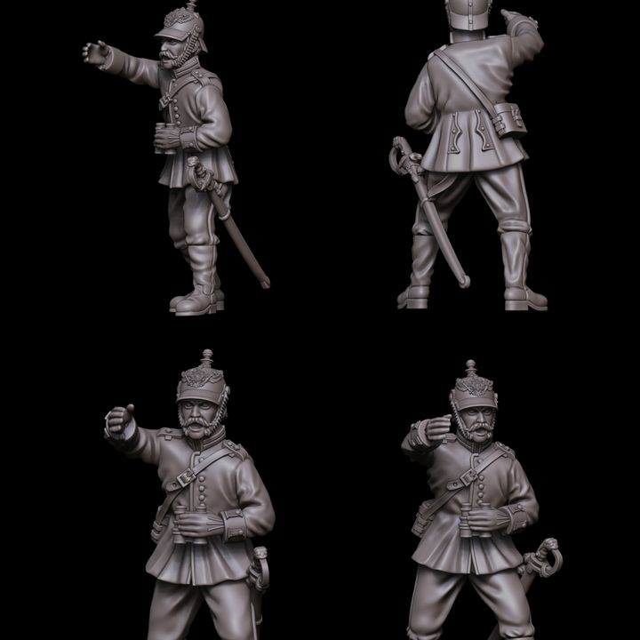 Prussian Guard Artillery Officer by Styriwar