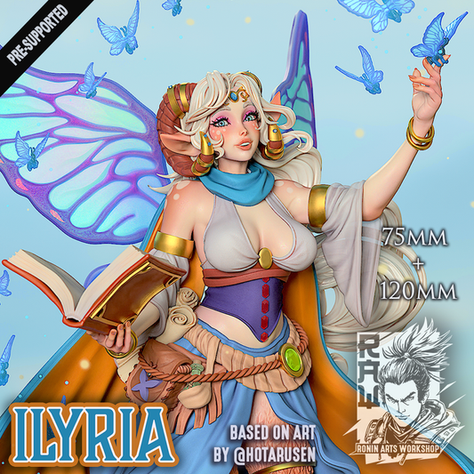 Ilyria - Satyr PinUp by Ronin Arts Workshop