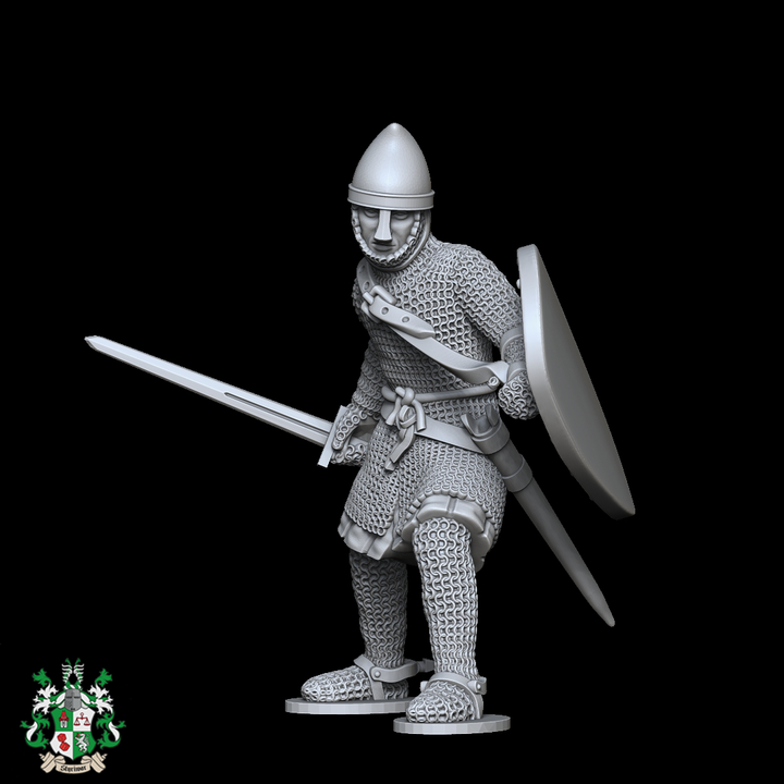 Italo-Norman Crusader on Foot by Styriwar