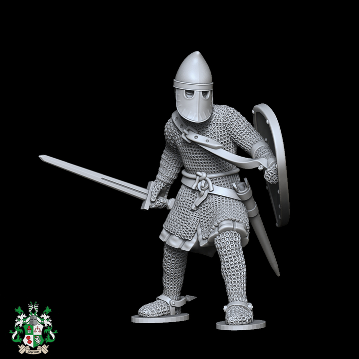 Italo-Norman Crusader on Foot by Styriwar