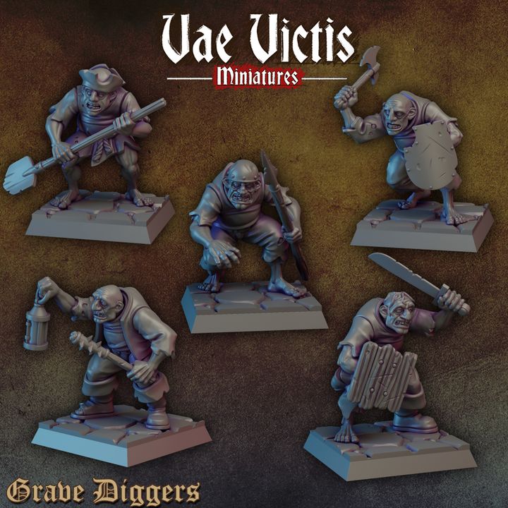 Grave Diggers 2 by Vae Victis Miniatures