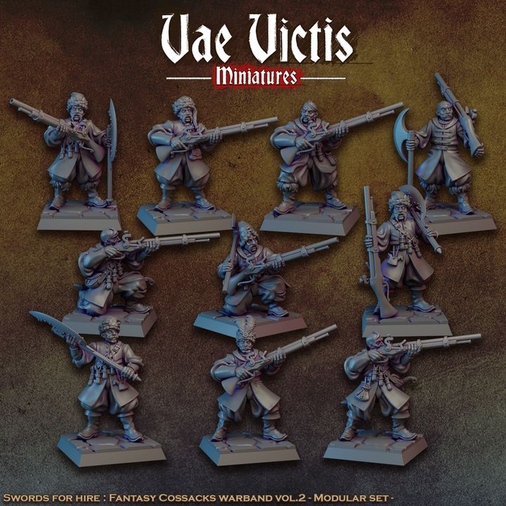 Fantasy Cossacks 2 by Vae Victis Miniatures