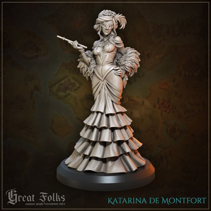 Katarina de Montfort by Great Grimoire