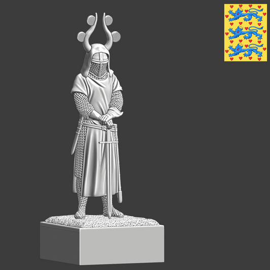 King Valdemar - Medieval Danish King.