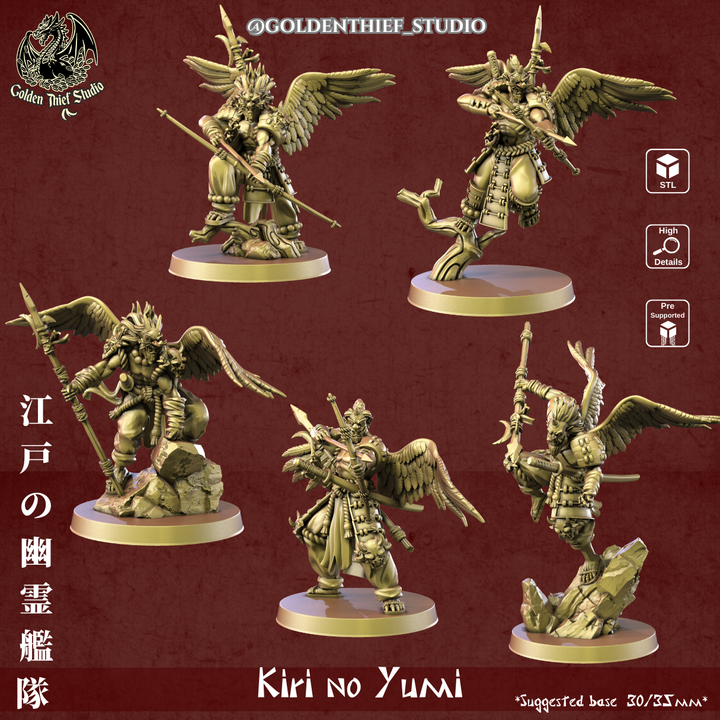 Kiri no Yumi - Deadly Tengu Archers by Golden Thief Studio