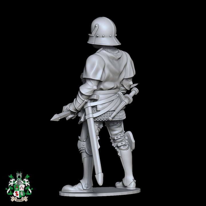 Late 15th Century Knight in Gothic Plate by Styriwar