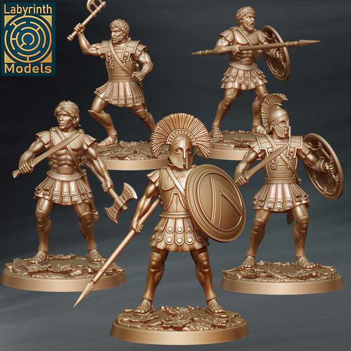 Hoplites 2 by Labyrinth Models.
