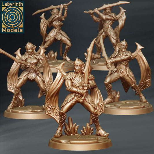 Ice Elves Warriors by Labyrinth Models