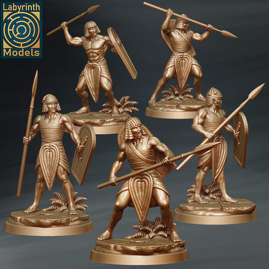 Kemet Infantry 2 by Labyrinth Models