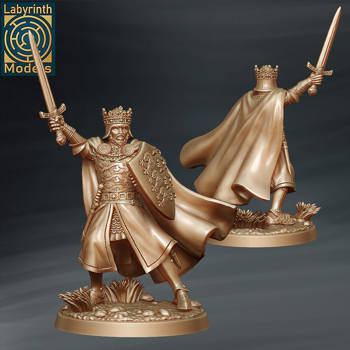 King Richard the Lionheart 1 by Labyrinth Models