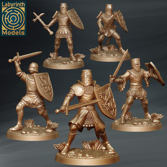 Knight  Foot 2 by Labyrinth Models