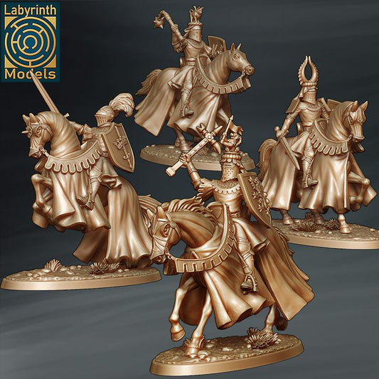 Knight Mounted 2 by Labyrinth Models