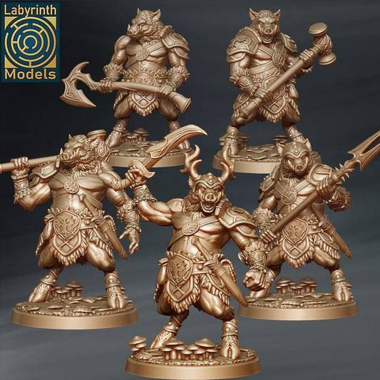 Mosstusks Warrior by Labyrinth Models