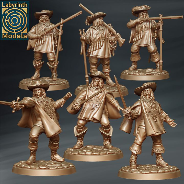 Musketeer by Labyrinth Models – Studio Historia
