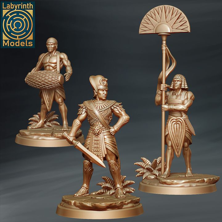 Ramses II by Labyrinth Models