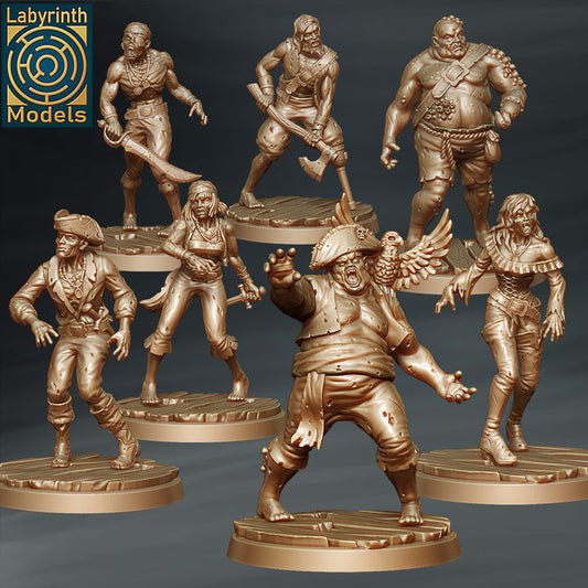 Sea Zombies by Labyrinth Models