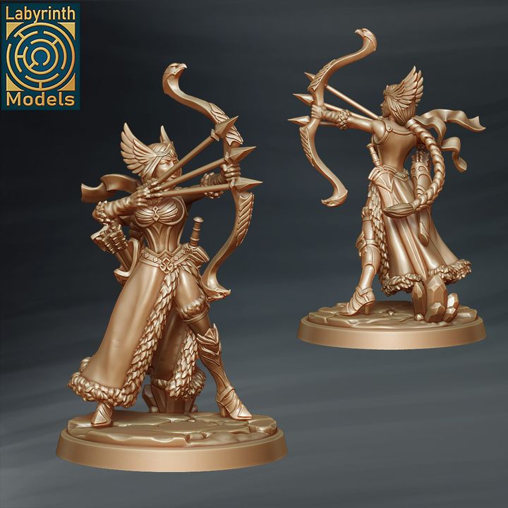 Valkyrie Archer Champion by Labyrinth Models
