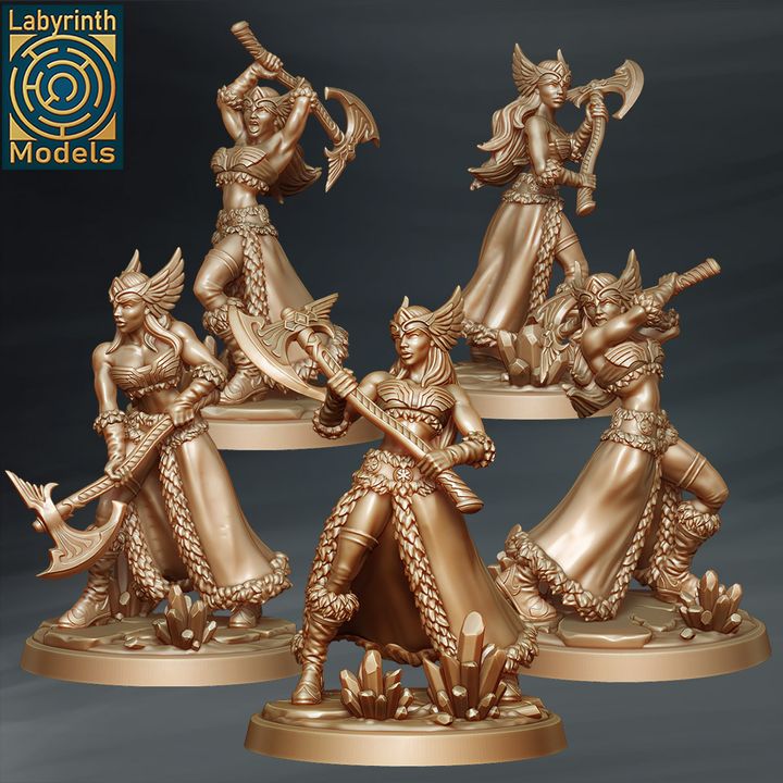 Valkyrie Berserkers by Labyrinth Models
