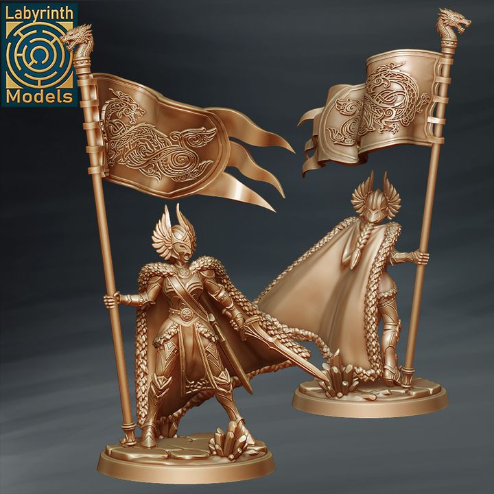Valkyrie Guard Command Group by Labyrinth Models