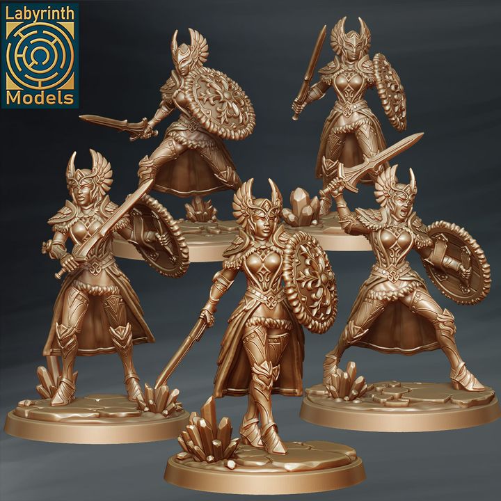 Valkyrie  Warriors by Labyrinth Models