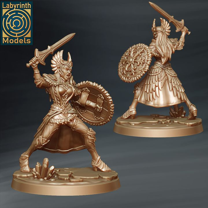 Valkyrie  Warriors by Labyrinth Models
