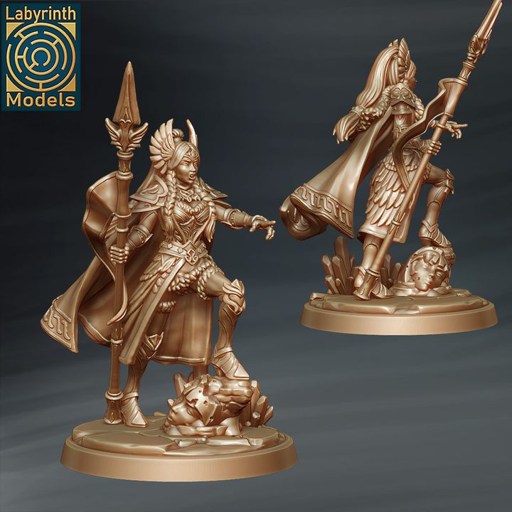 Valkyrie Warriors Command Group by Labyrinth Models