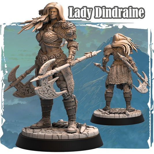 Lady Dindraine 32mm - Human Fighter by Haito