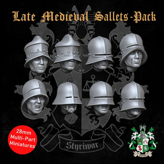 Late Medieval Sallets Pack 2 by Styriwar