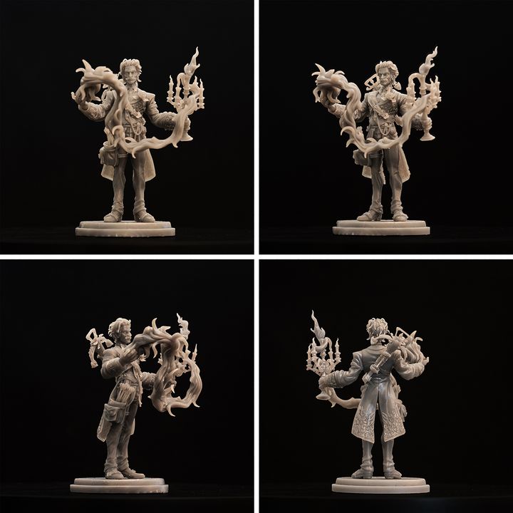 Lucien - The Majordome - Butler of Rosethorne Castle by Ronin Arts Workshop