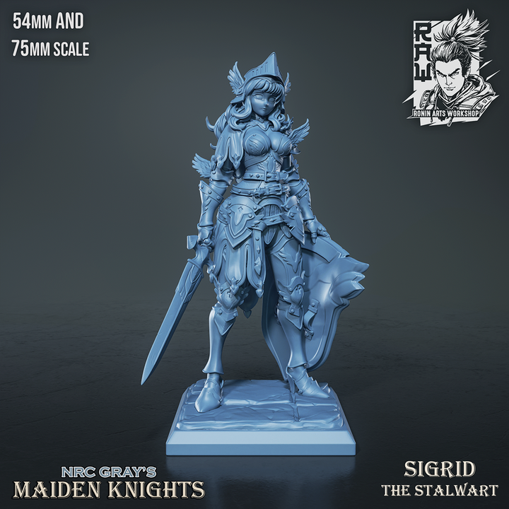 Sigrid - Maiden Knight by Ronin Arts Workshop
