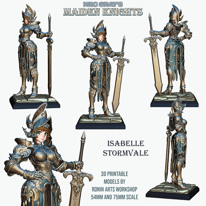 Isabelle - Maiden Knight by Ronin Arts Workshop