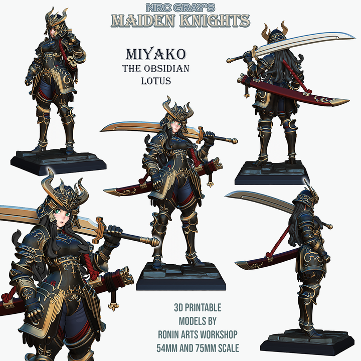 Miyako - Maiden Knight by Ronin Arts Workshop