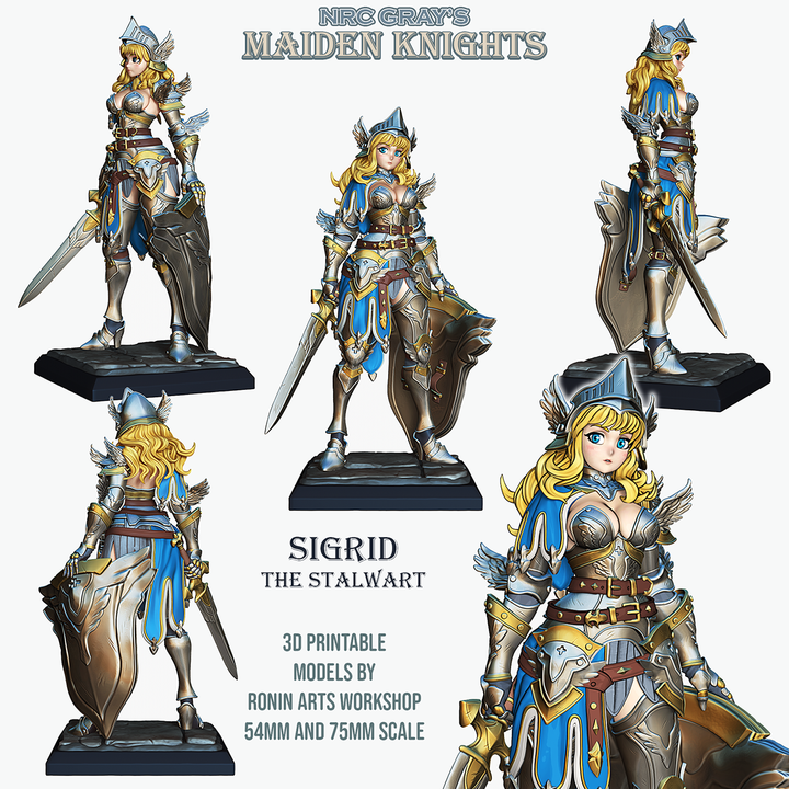 Sigrid - Maiden Knight by Ronin Arts Workshop