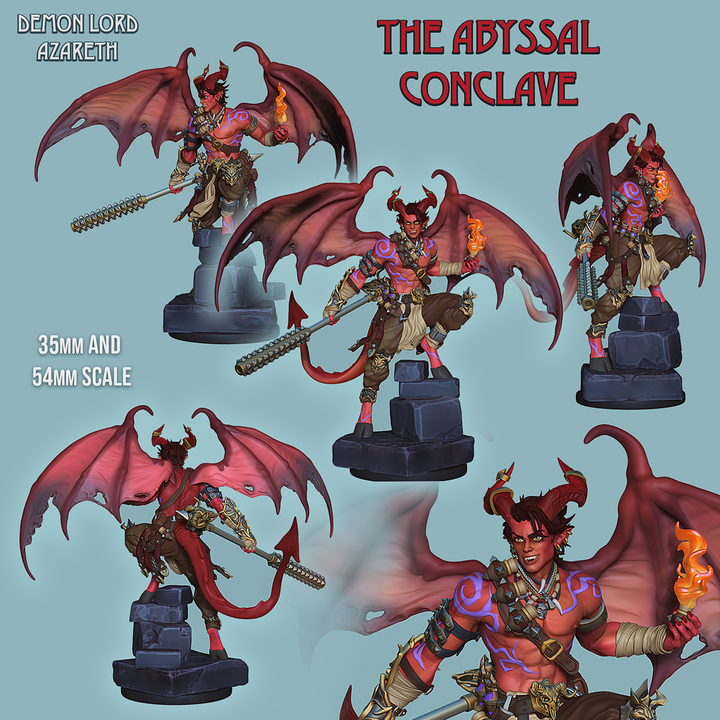 Demon Lord Azareth by Ronin Arts Workshop