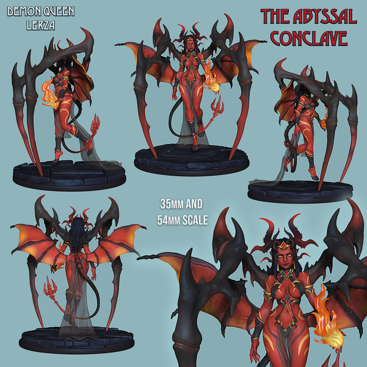 Demon Queen Lerza by Ronin Arts Workshop
