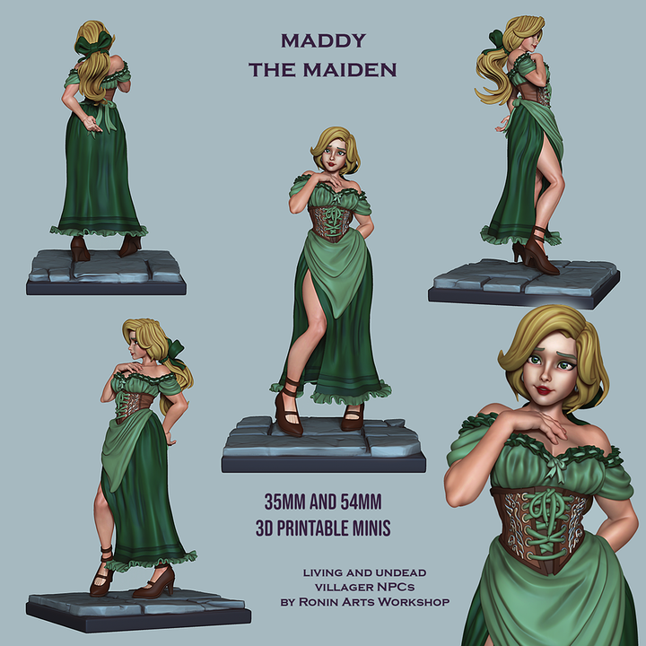 Maddy The Maiden by Ronin Arts Workshop