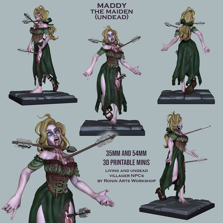 Maddy The Maiden by Ronin Arts Workshop