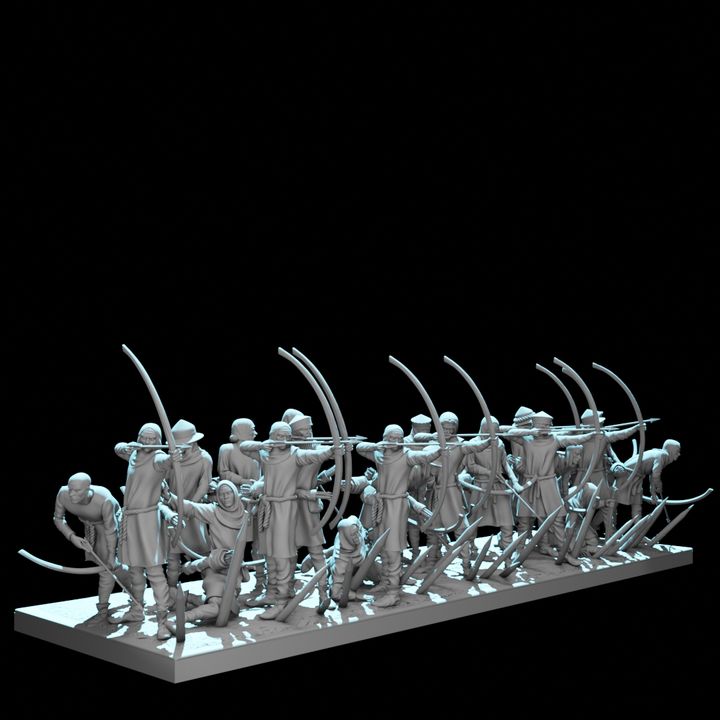 Medieval Archer Warband – May 2026 Tribe Set