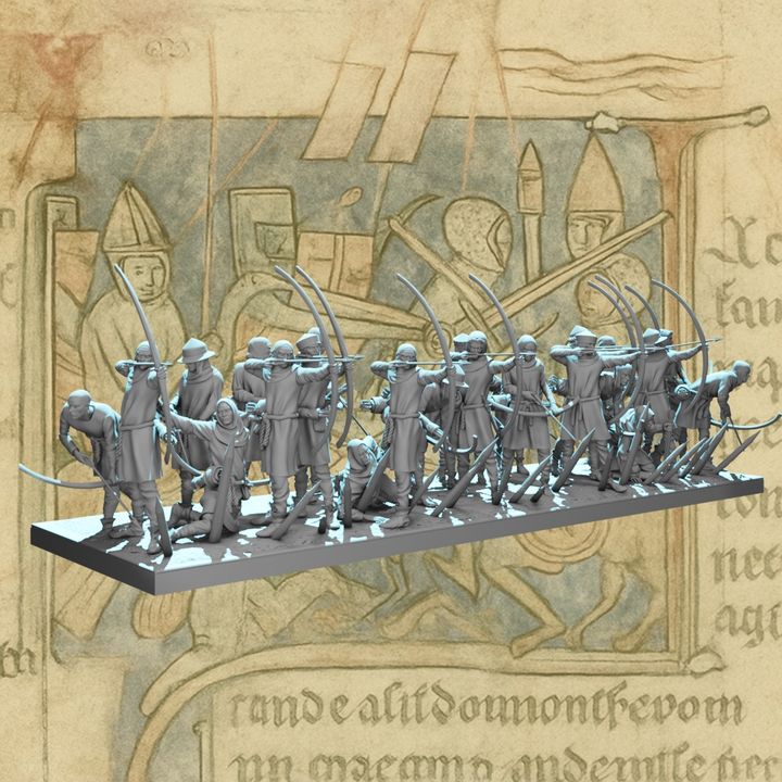 Medieval Archer Warband – May 2026 Tribe Set