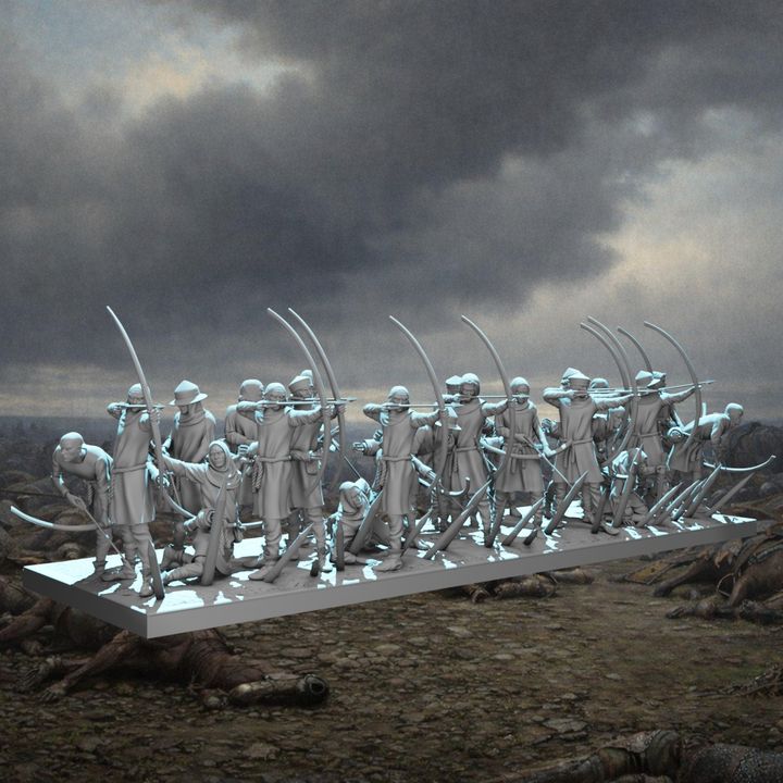 Medieval Archer Warband – May 2026 Tribe Set