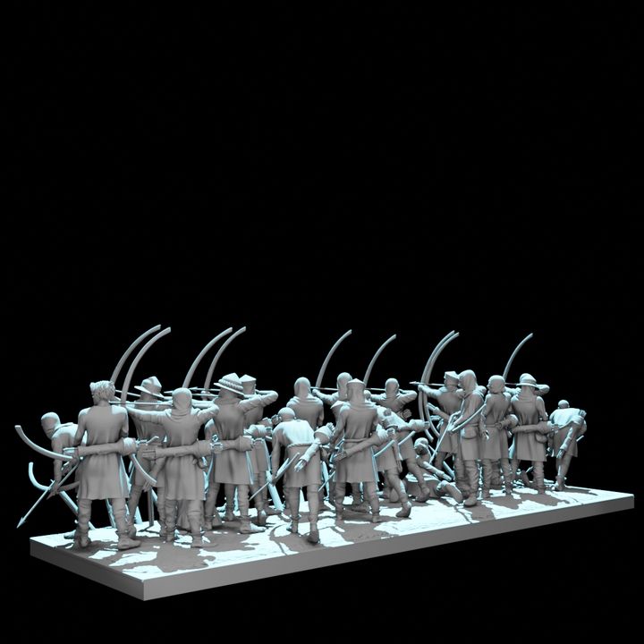 Medieval Archer Warband – May 2026 Tribe Set