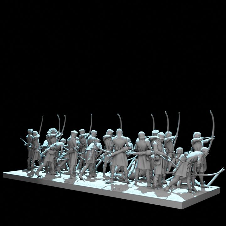 Medieval Archer Warband – May 2026 Tribe Set